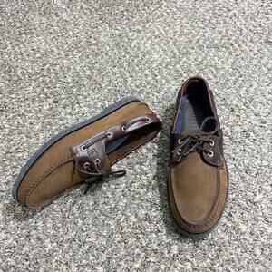 Sperry Shoes Mens 10 M Authentic Original 2-Eye Boat Brown Leather